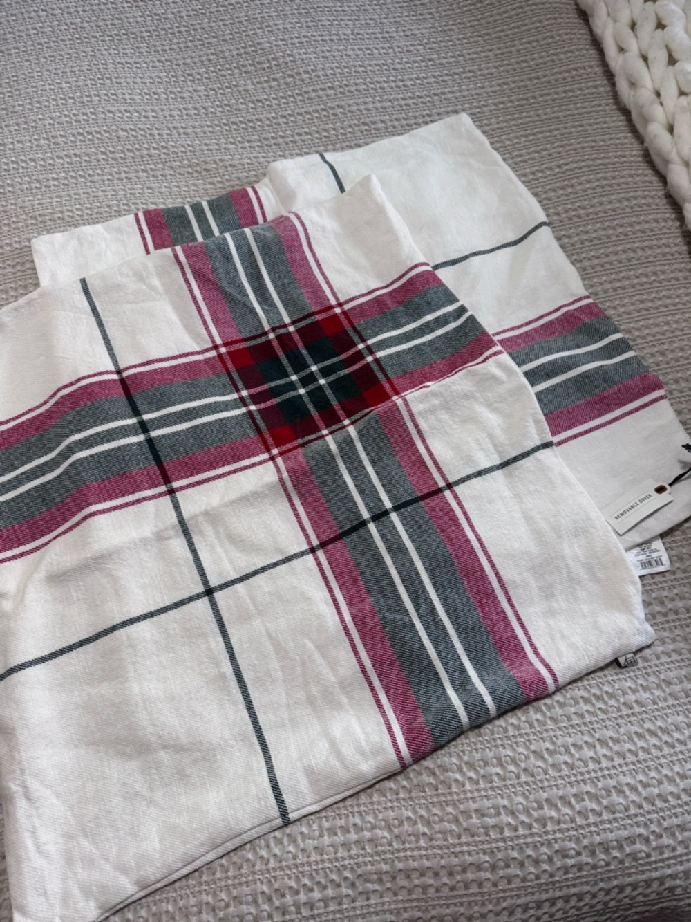 Throw pillow covers